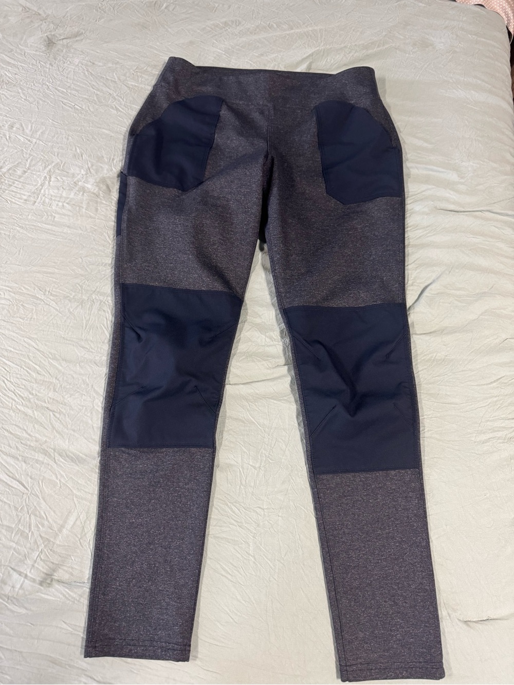 Carhartt Leggings with Navy Patch Panels